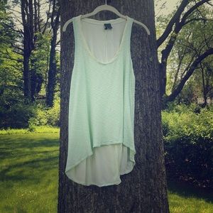 Green summer tank